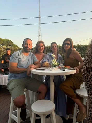 Sunset Gathering at Karam Residence in Amchit